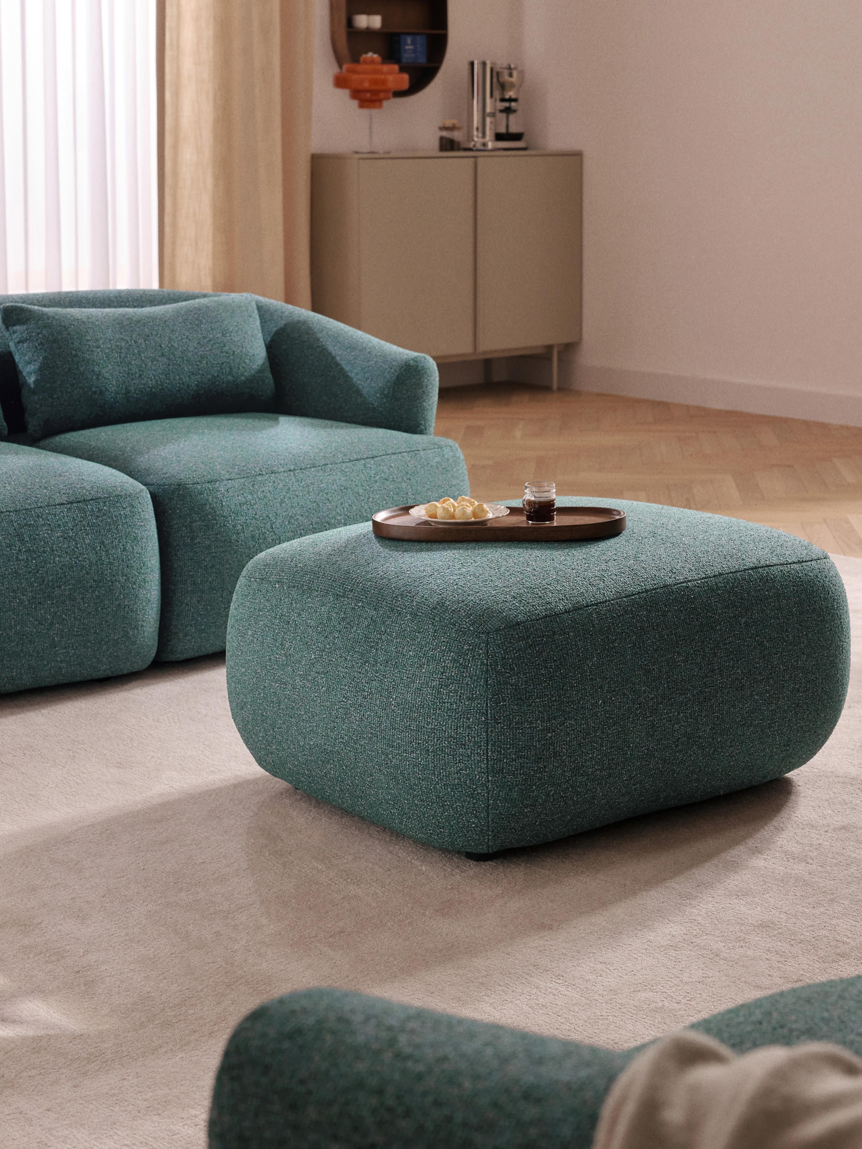 Bouclé-Hocker Sofia