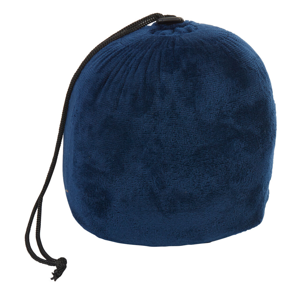 Coussin à mémoire de forme pour le cou bleu marine