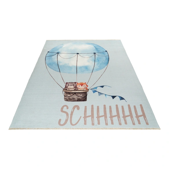 Kinder-Teppich »My Greta «, BxL: 115 x 170 cm, rechteckig, Baumwolle/Polyester