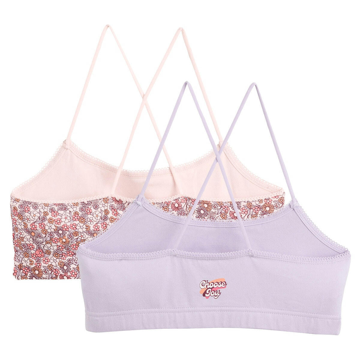 Lot de 2 brassières à fines bretelles