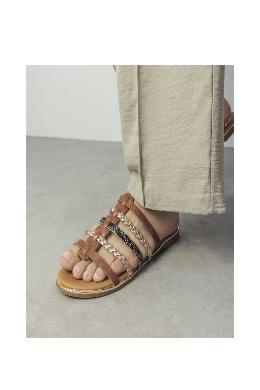 Moda In Pelle Junie' Porvair Sandals