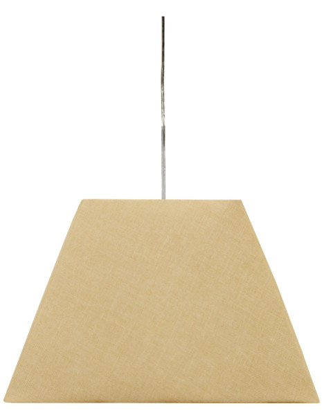 Lampa wisząca beżowa Standard 1xE27x60W wym: 100x35x35 cm Candellux