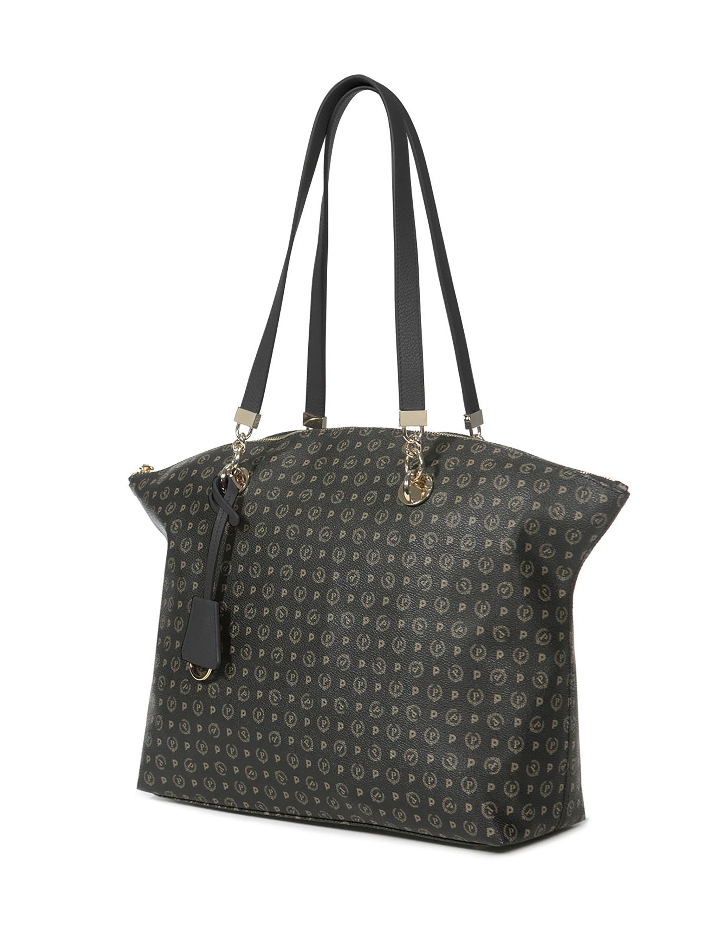 Tote Bag Heritage Logo Classic Nero/nero