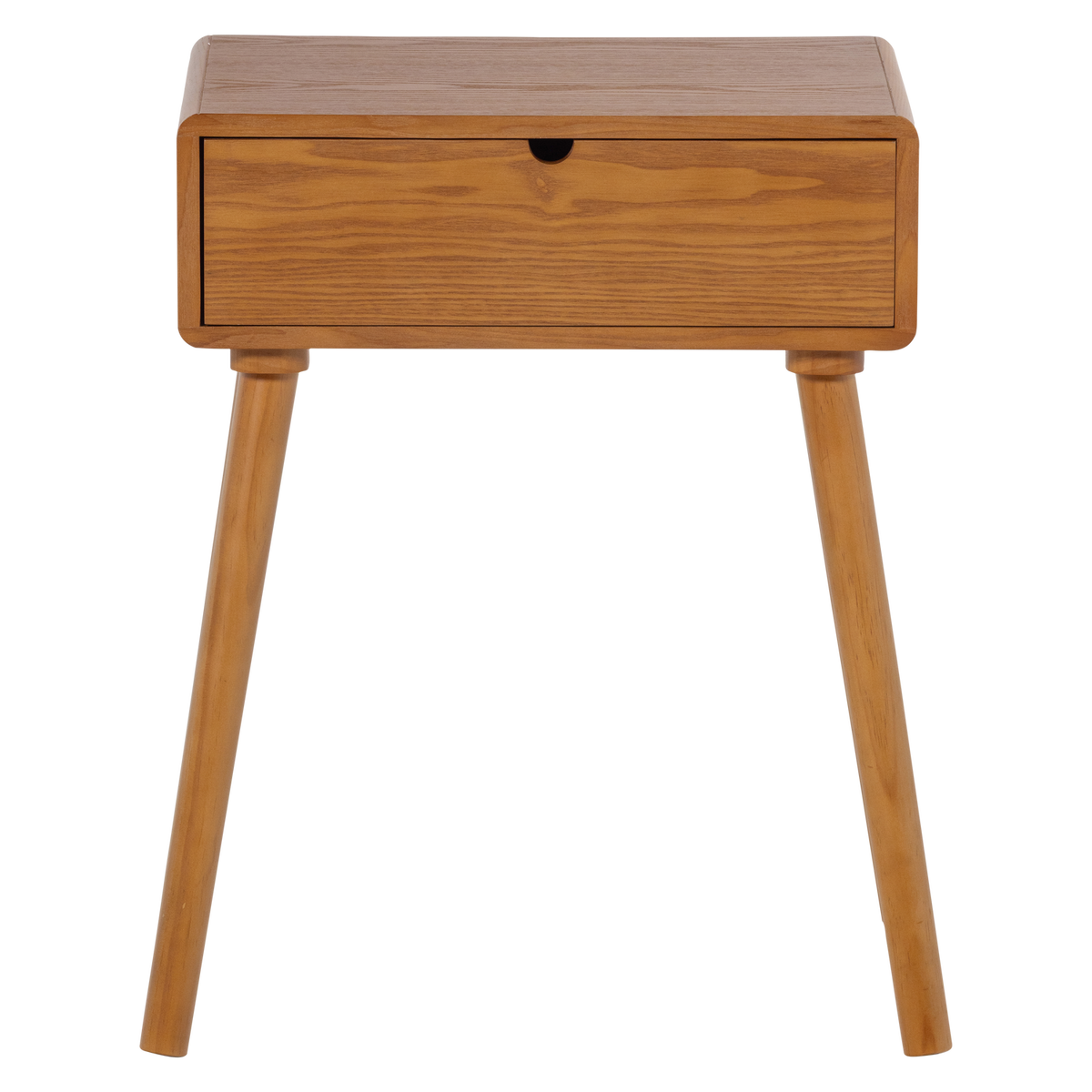 WOOOD nachtkastje/ bijzettafel Nelo - Hout - Bruin - 54x36x30