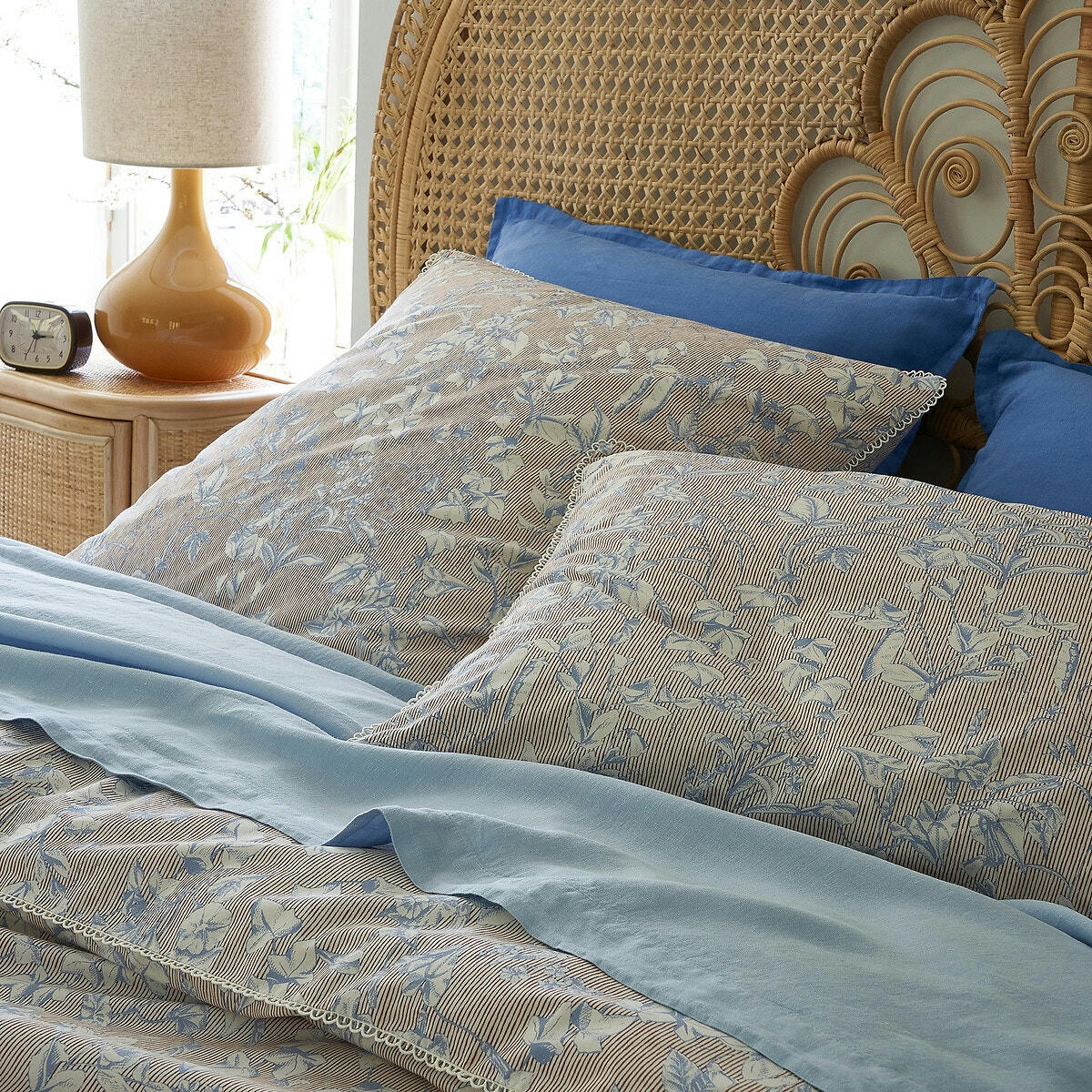 Housse de couette percale lavée, Melusine