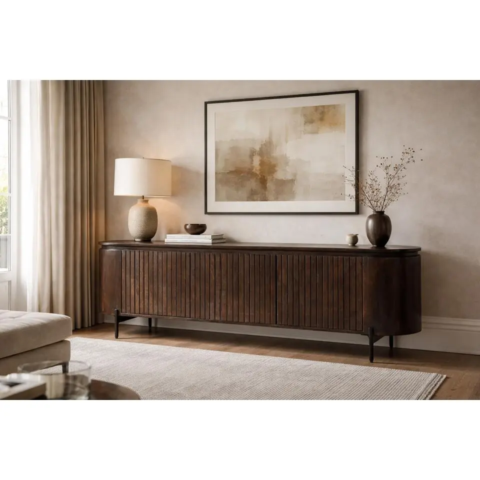 TV-Meubel Mokka - Donkerbruin 210cm