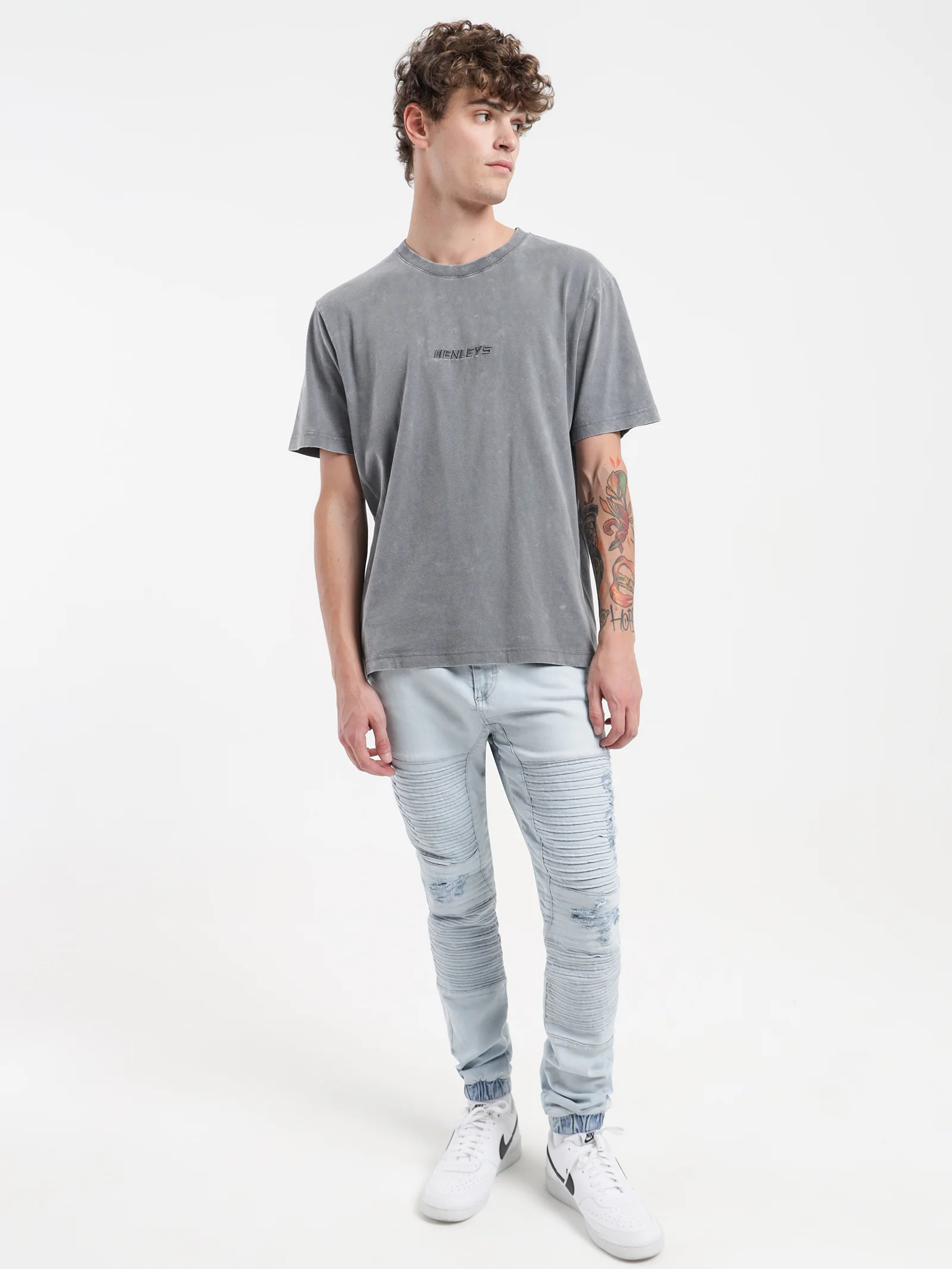 Falcon Moto Denim Jeans