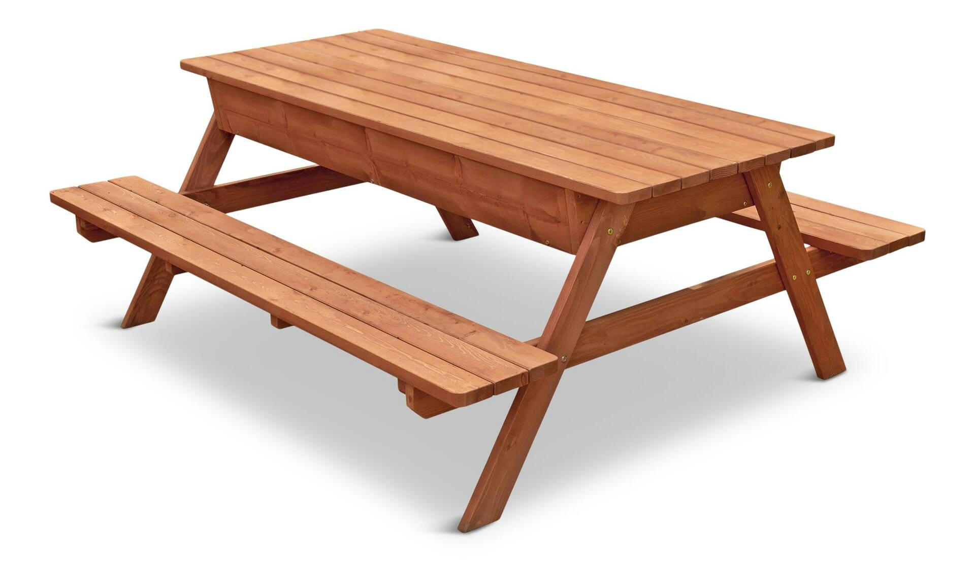 Leisure Season Picnic Table with Storage Compartment