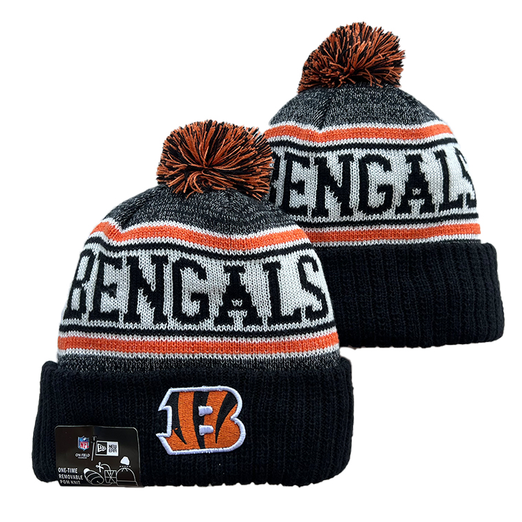 CINCINNATI BENGALS KNIT HAT