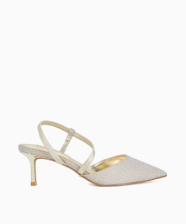 Charming Gold - Embellished Open Courts