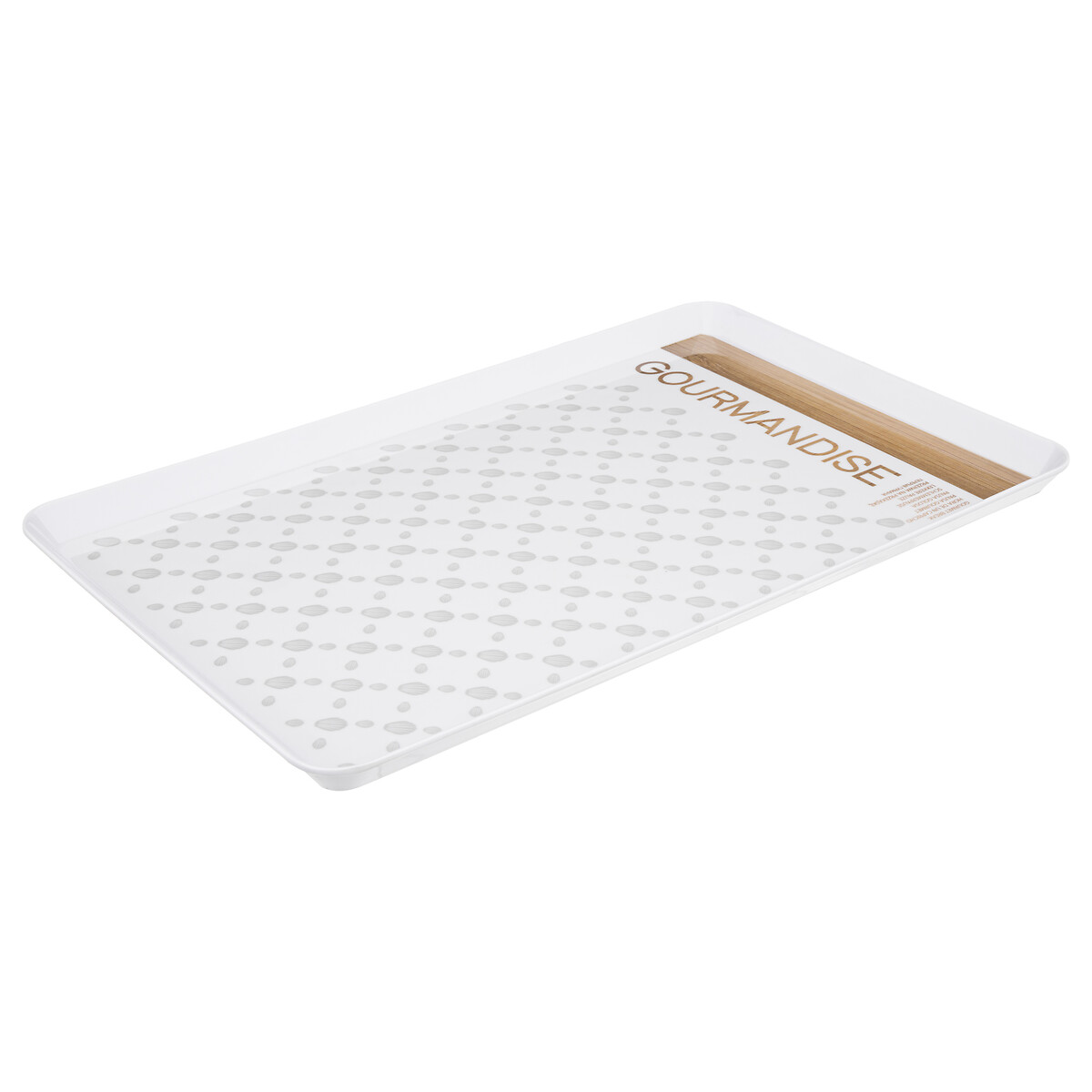 Tabuleiro de servir melamina branco