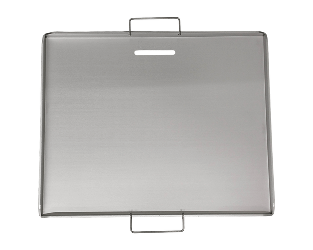 Stainless Steel Hotplate with Handles - 392 x 485mm (15")