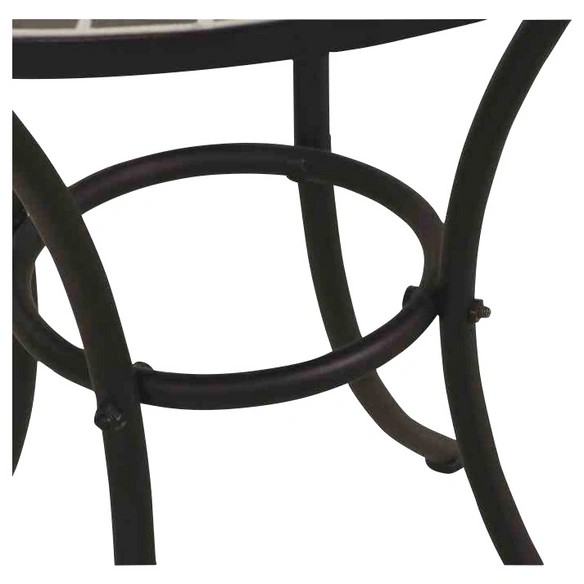 Gartentisch »Stella«, mit Keramik-Tischplatte, Ø x H: 70 x 71 cm