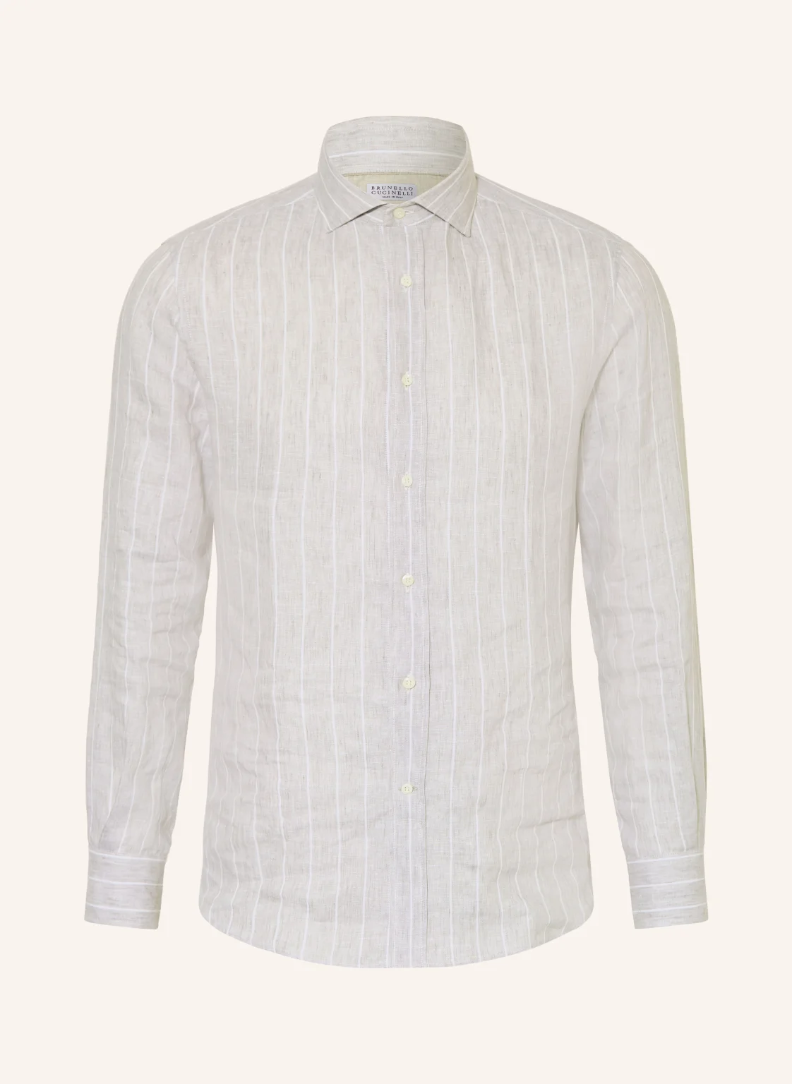 BRUNELLO CUCINELLI Leinenhemd Easy Fit