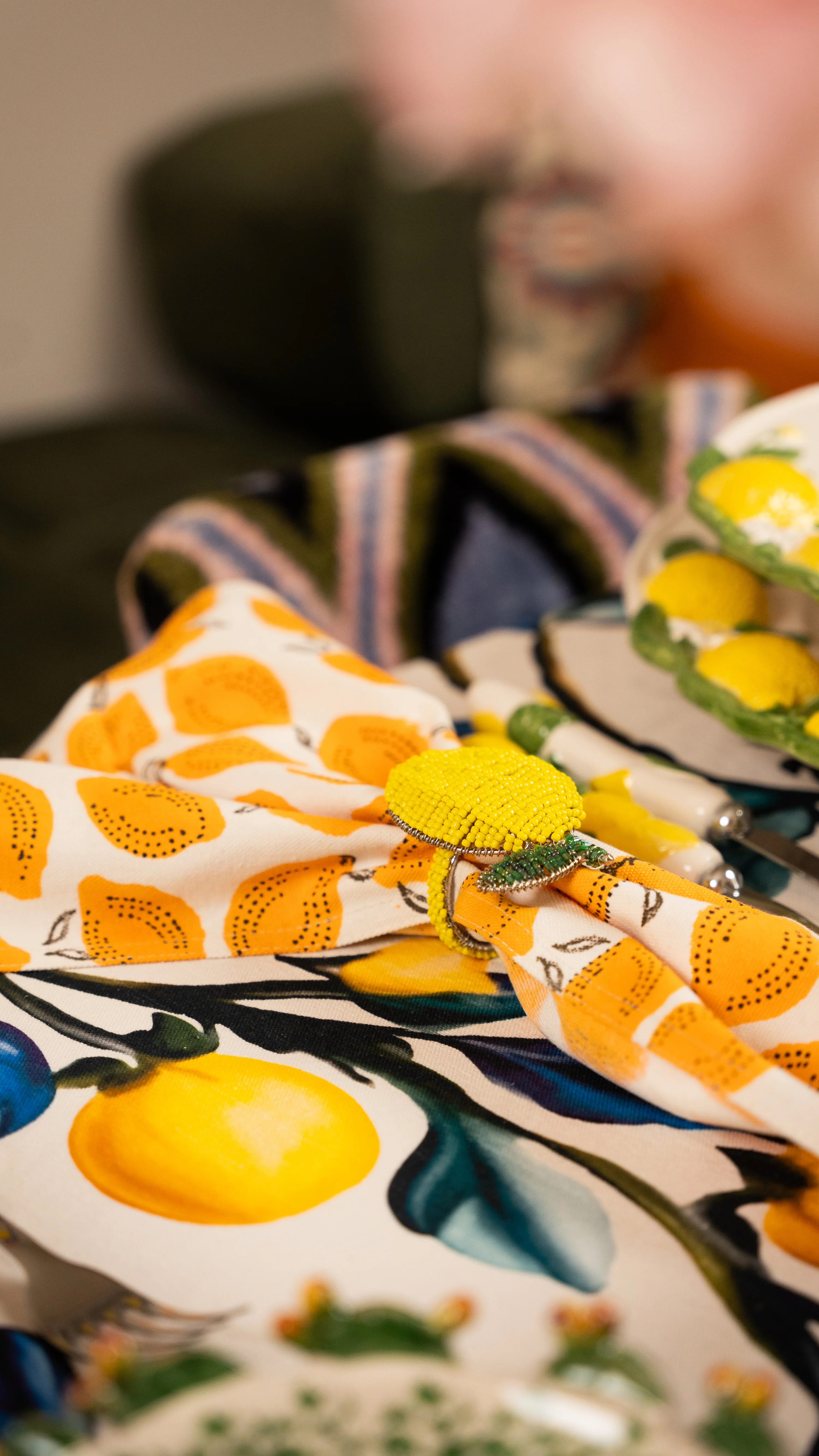 Serviettenringe Lemon, 2er-Set