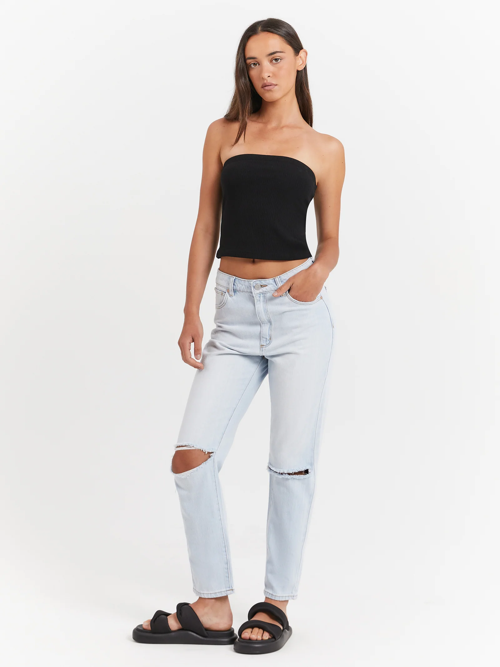 94 High Slim Astrid Rip Jeans