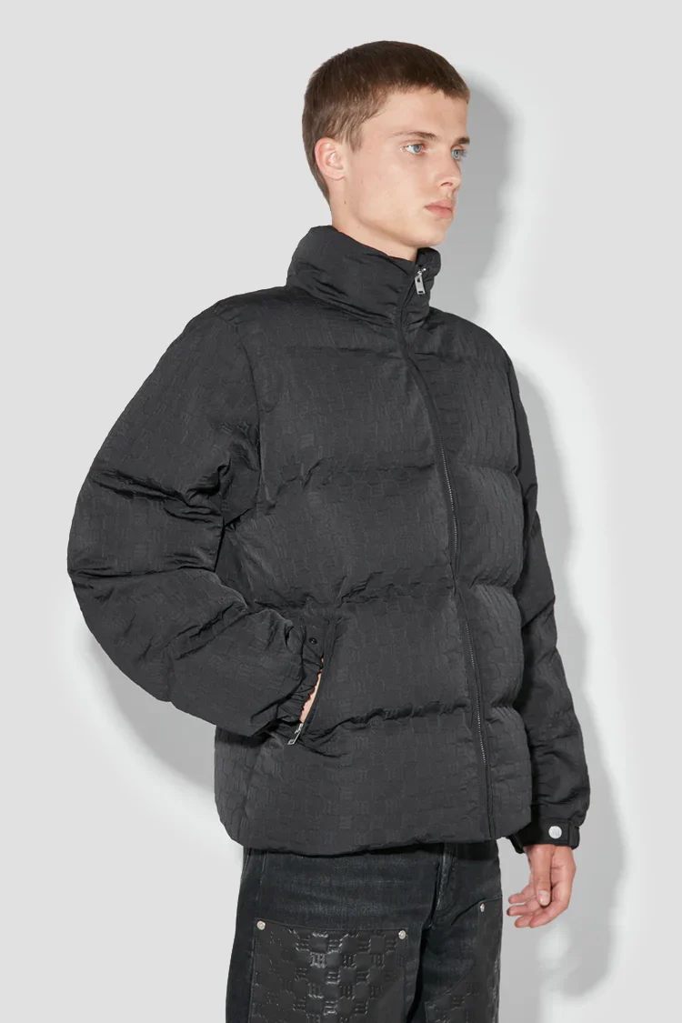 Monogram Embossed Puffer