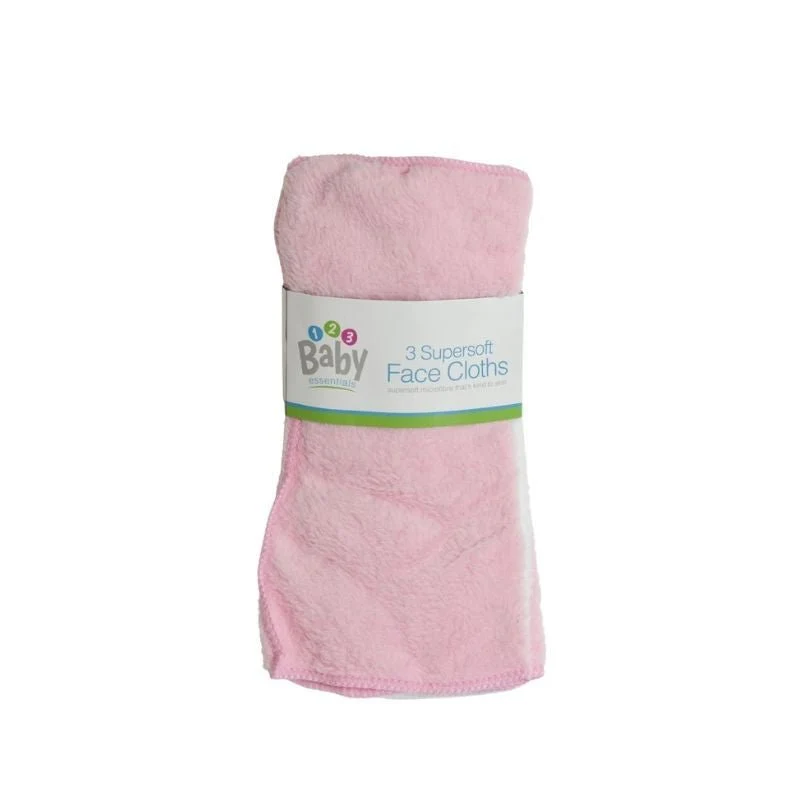 Baby Essentials Supersoft Face Cloths
