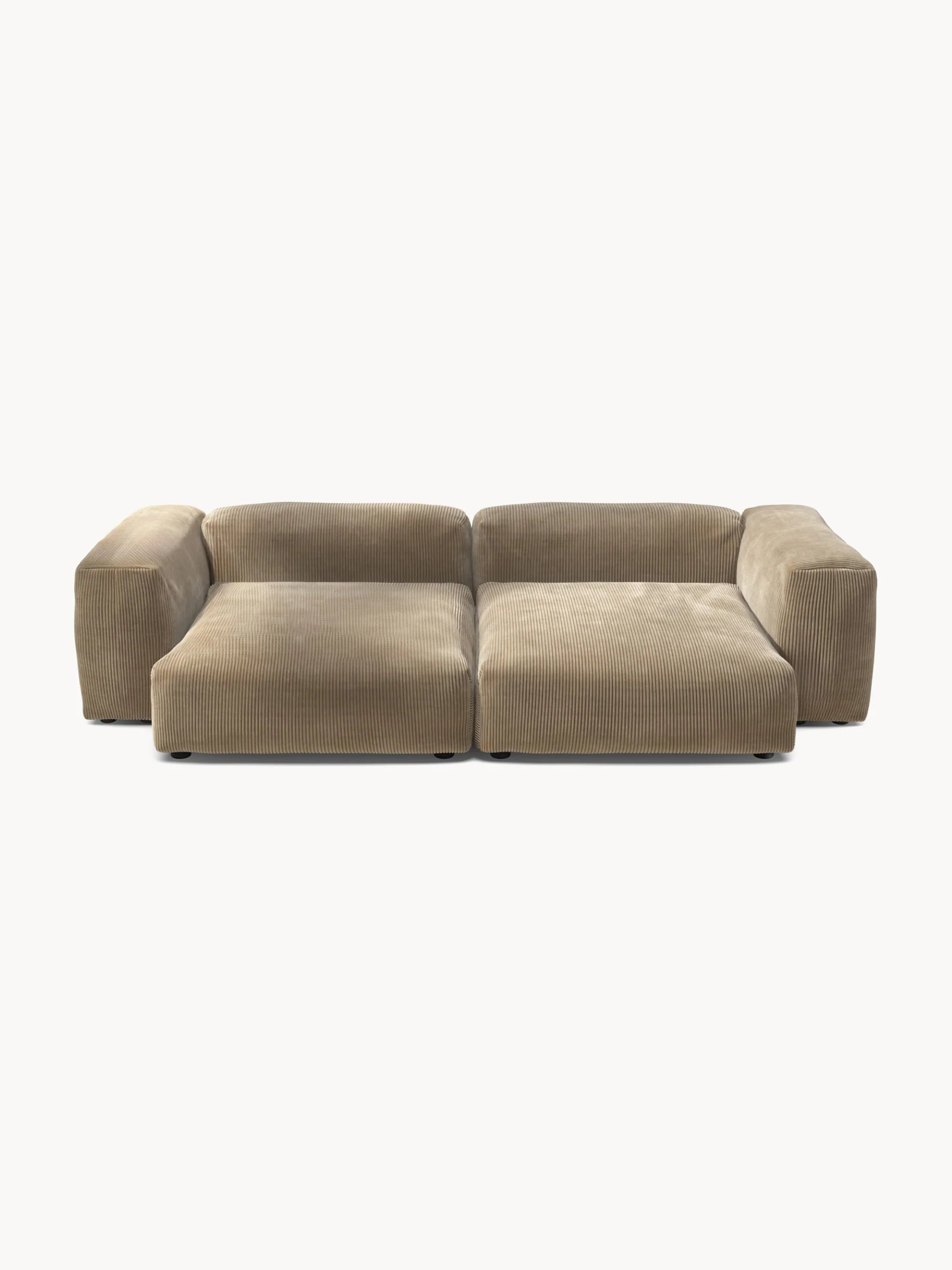 Modulares Cord-Sofa Vetsak (3-Sitzer)