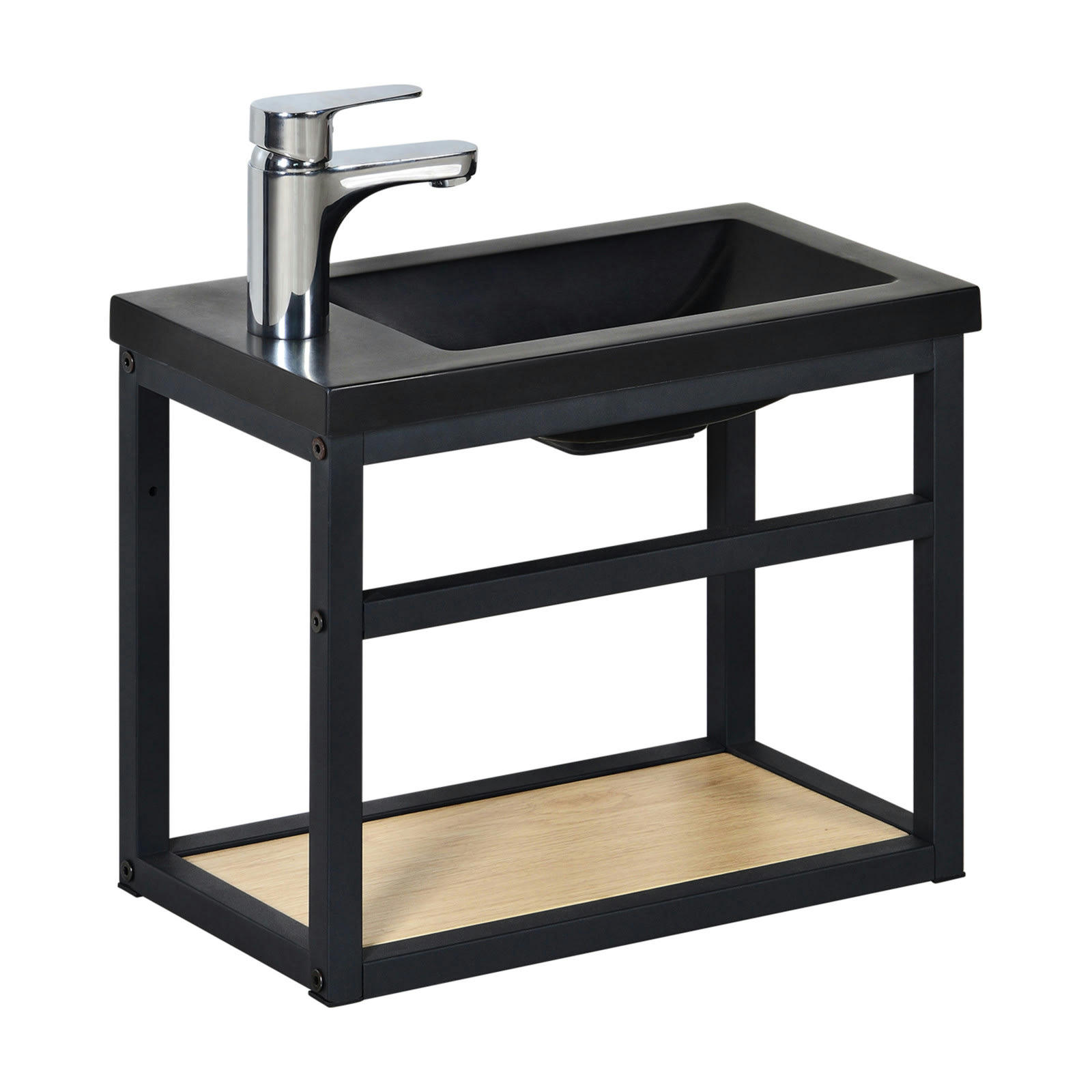 SAO - Meuble lave-mains  + robinet chromé