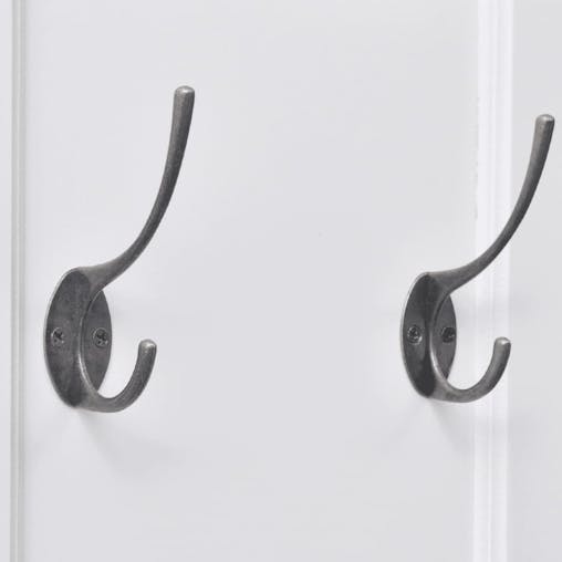 NNEVL Coat Racks 2 pcs White
