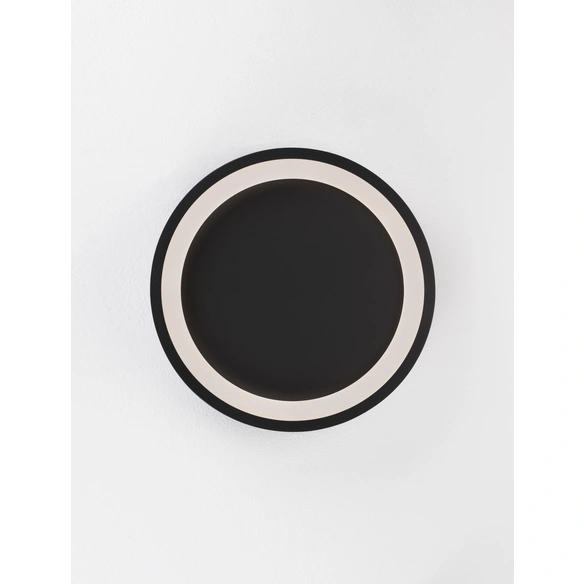 Deckenleuchte »Andria«, LED, 30 W, Höhe: 4,6 cm, schwarz