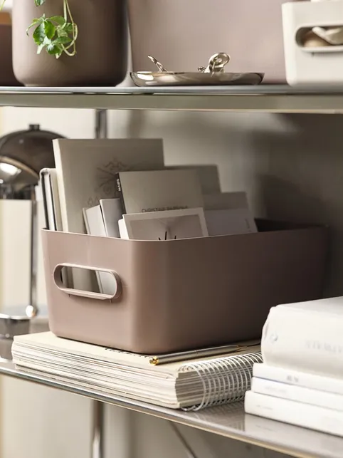 Kurv SMARTSTORE COMFORT M 5,3L støvet druefarve