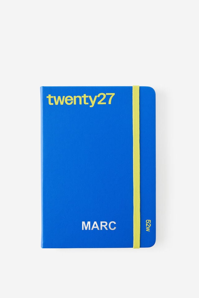 Personalised 2027 B6 Weekly On Schedule Diary