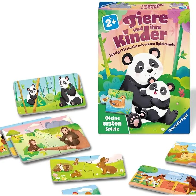Kartenspiel Tiere und ihre Kinder