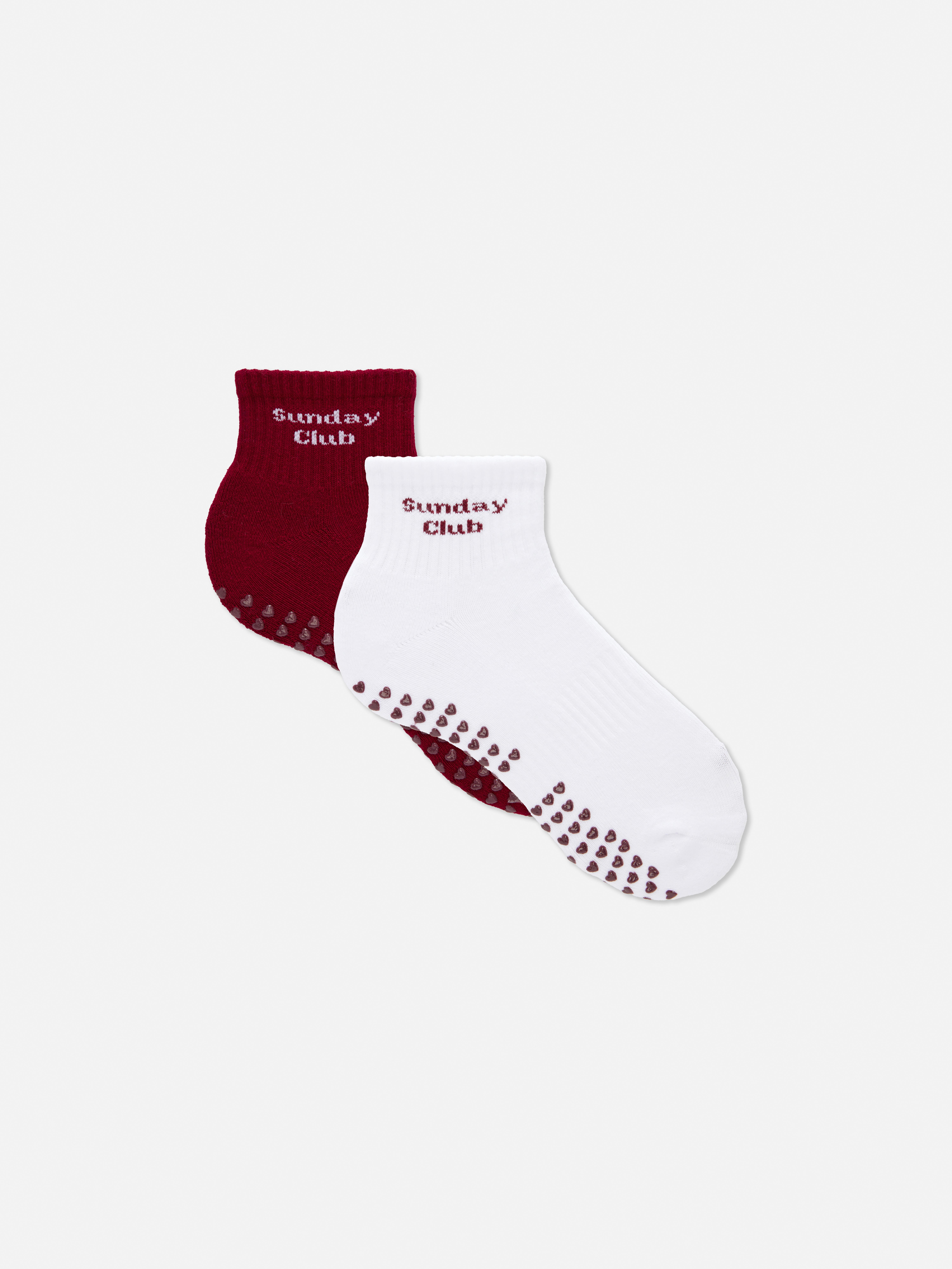 2pk Quarter Crew Socks