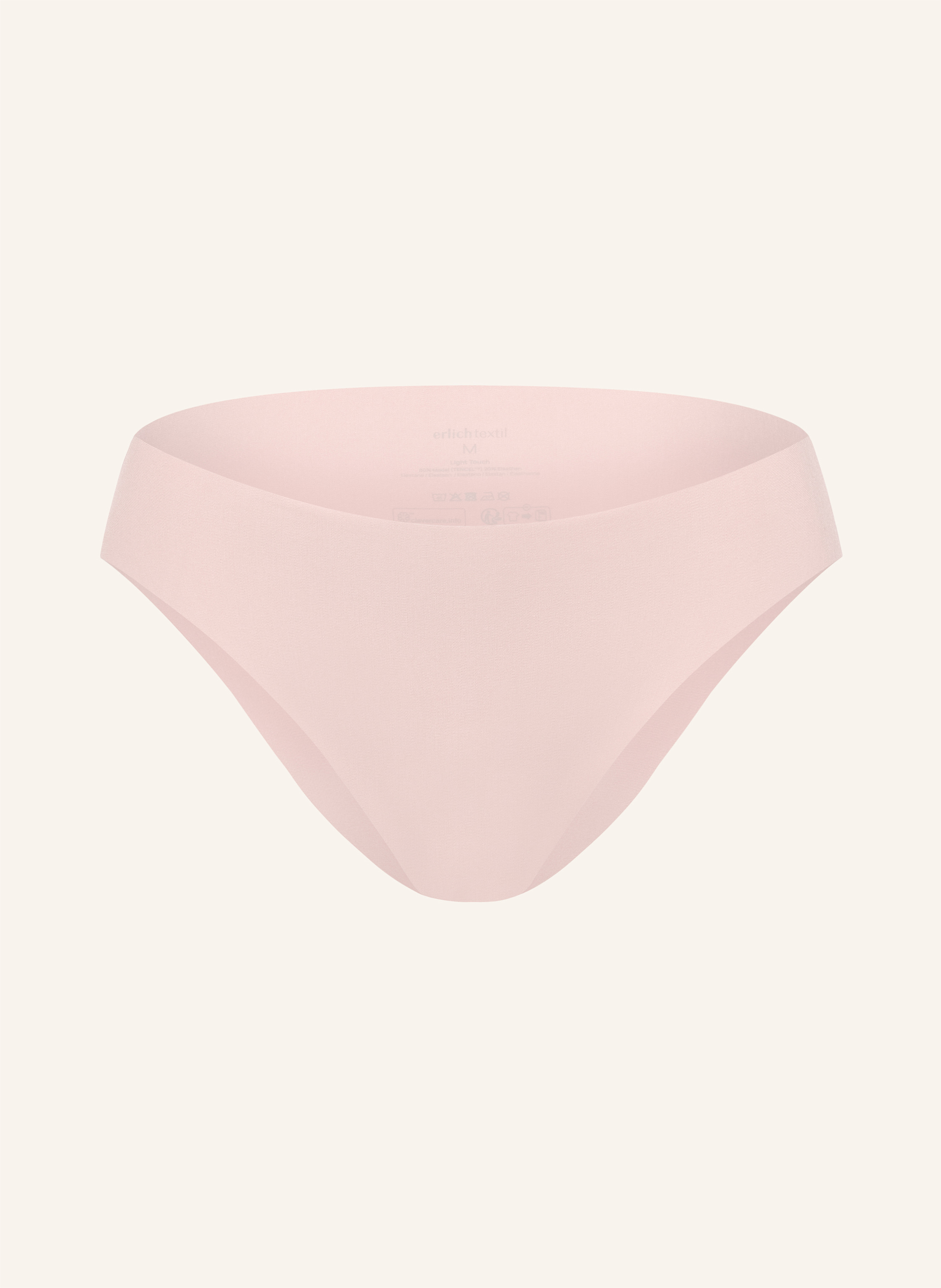 erlich textil 3er Pack Light Touch Brazil Slip mit weichem Modal - nahtlose Kanten