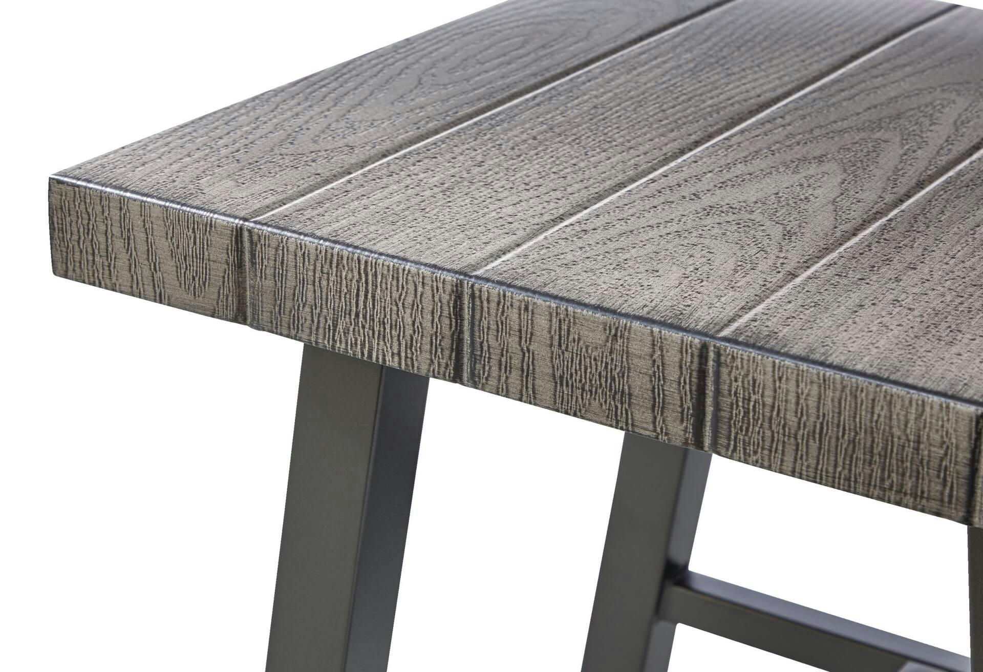 CANVAS Breton Rectangle Steel Outdoor Patio Coffee Table