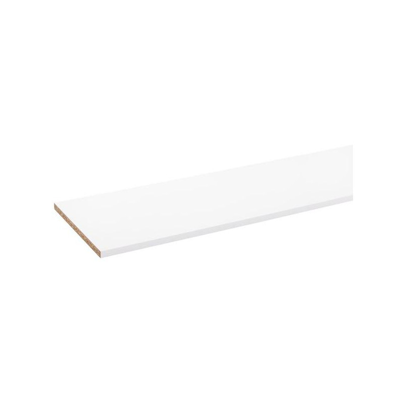 Panneau de meuble Blanc clair 120 x 40 x 1,8 cm CANDO