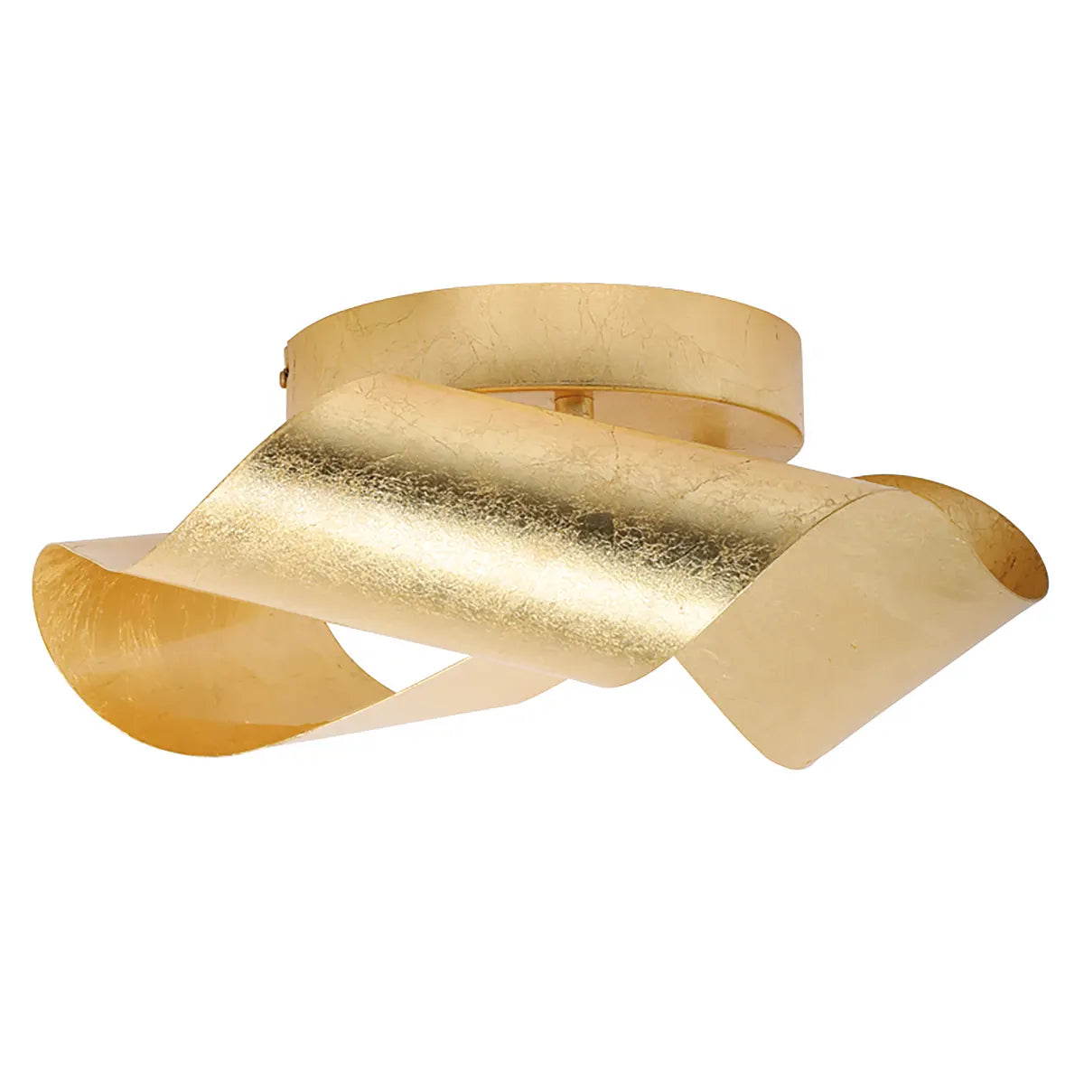 Freelight plafondlamp Pecco - 1 lichts - 39 x 13  cm - goud
