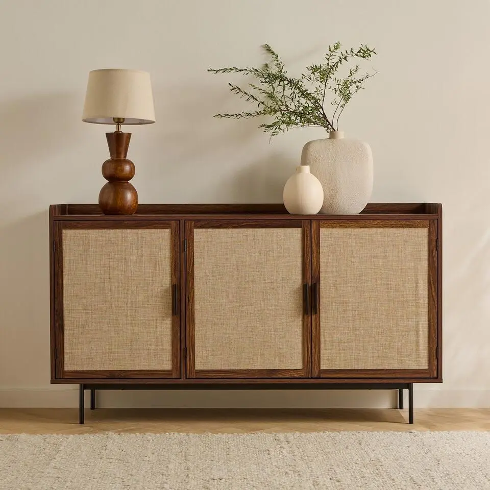 Calicosy - JETSON Dressoir - Donker hout - 39,5x140x79 cm