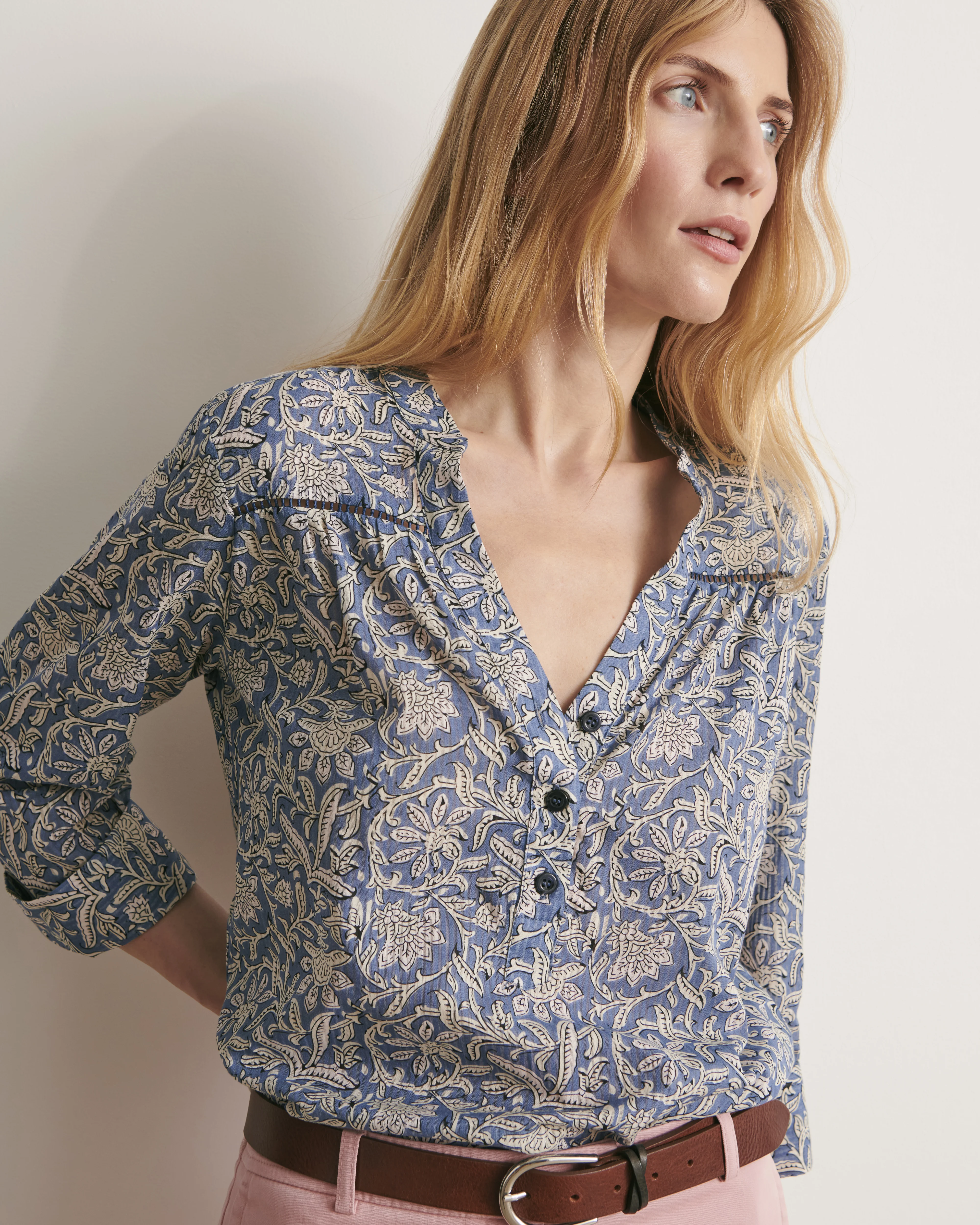 Blouse imprimée CHEVREFEUILLE11/11198/630