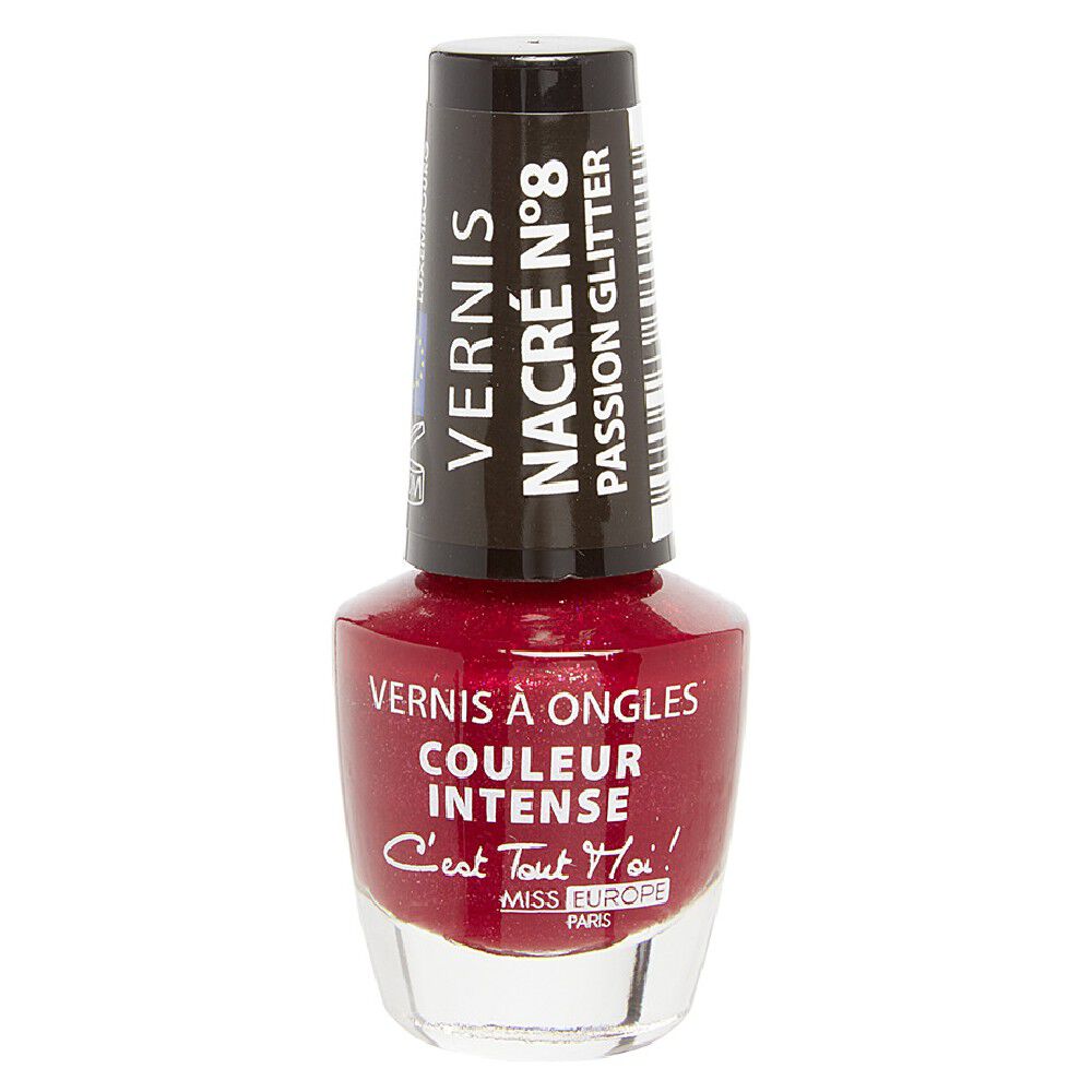 Vernis à ongles nacré passion n°08