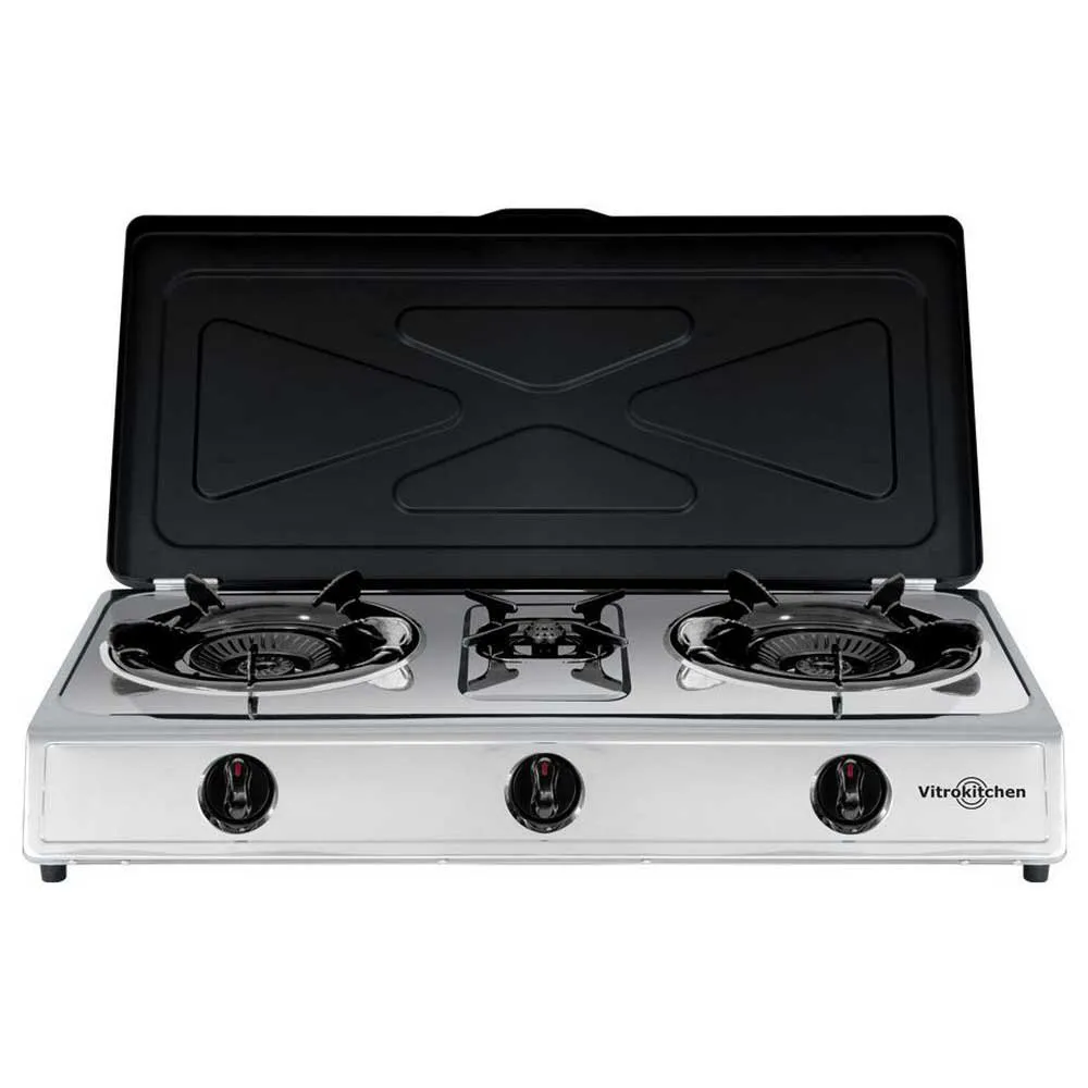 Vitrokitchen 360IB gas camping Kitchen 3 burners