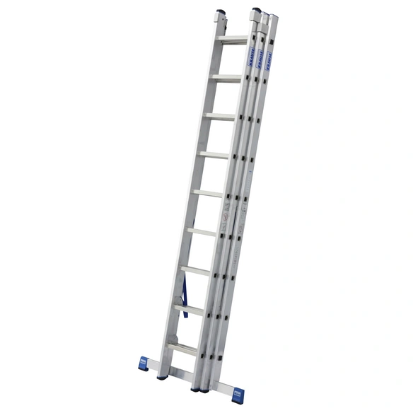 Vielzweckleiter »STABILO«, 27 Sprossen, Aluminium