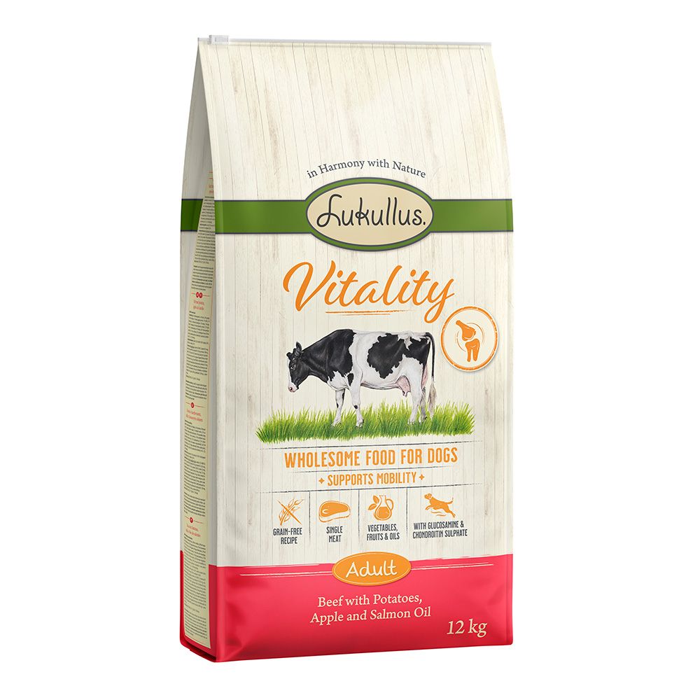 Lukullus Vitality Adult Grain-Free Mobility Support Beef