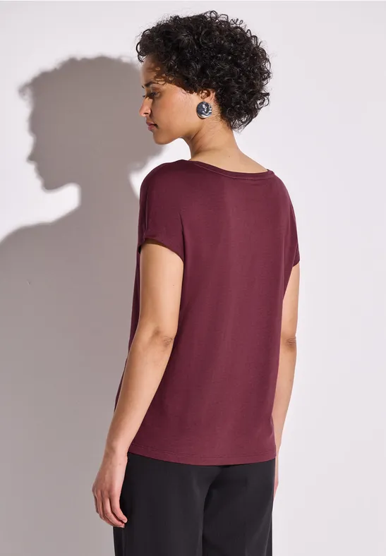 T-Shirt mit Folien Wording