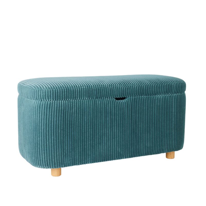 Kai Ocean Blue Cord Blanket Box