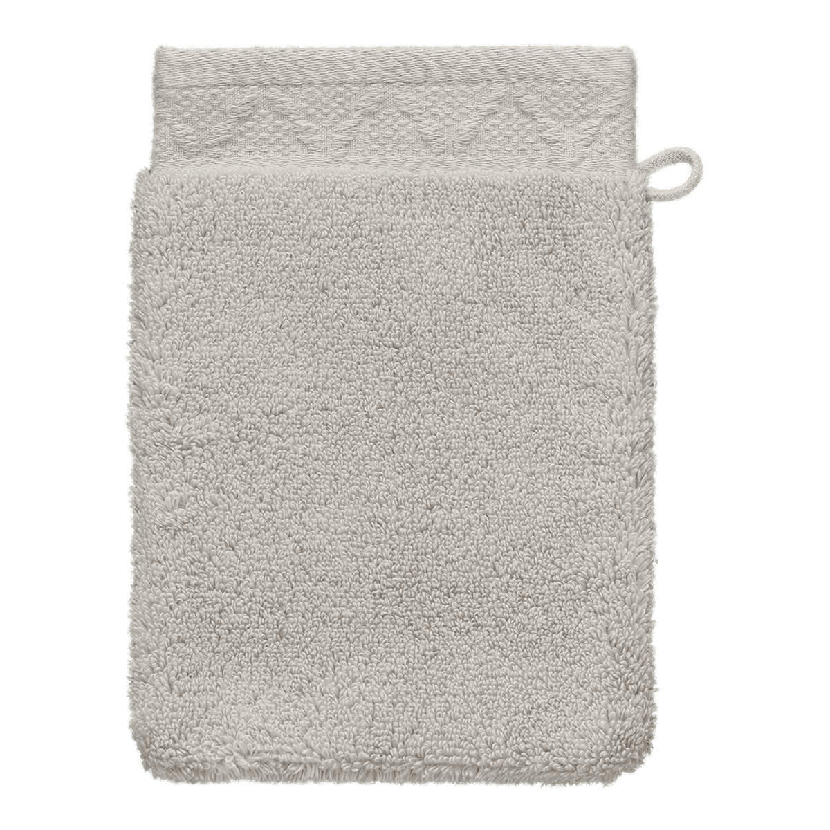 CARESSE - Gant de toilette en coton lin 15 x 22