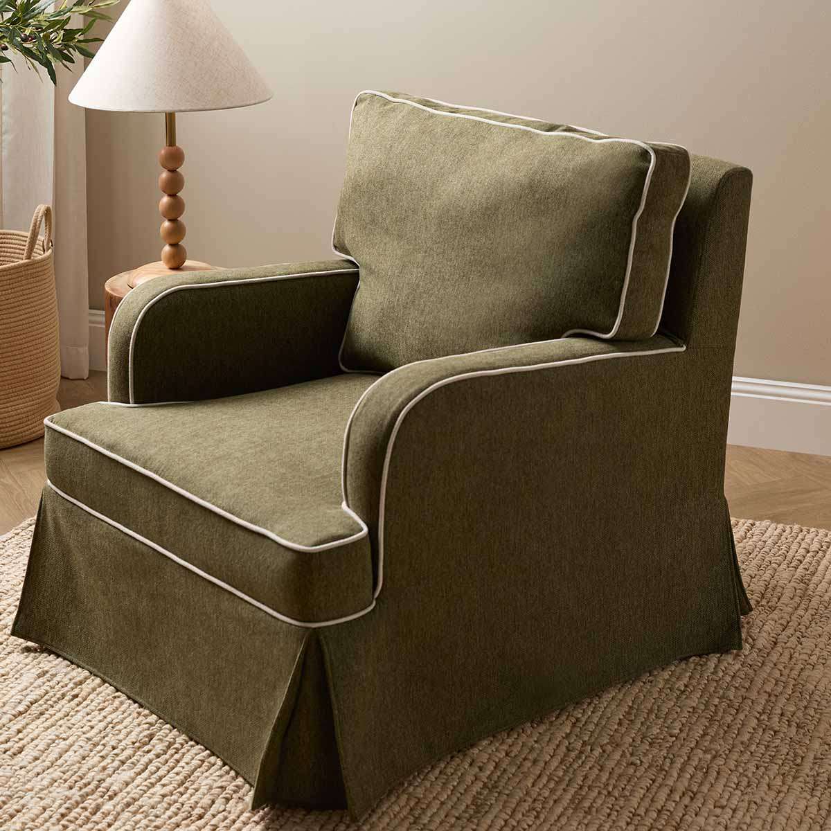 Everleigh Occasional Chair - Dark Green