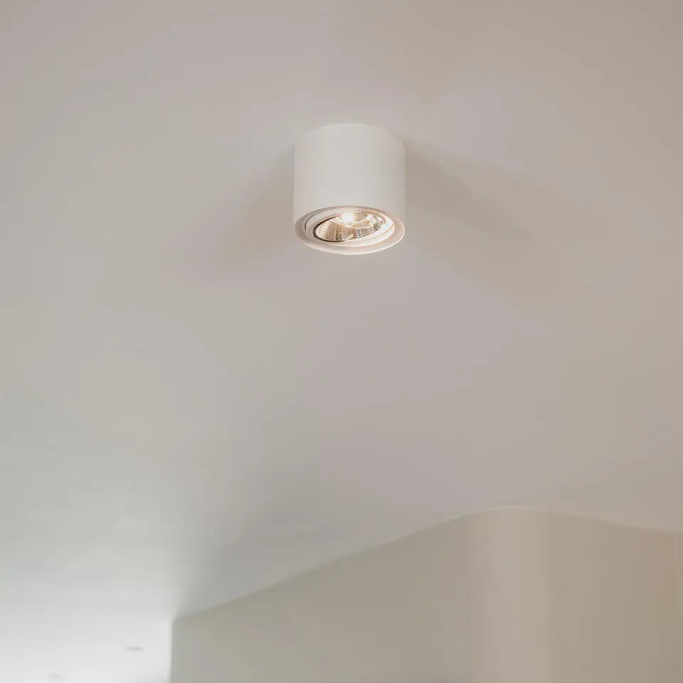 Qazqa verstelbare plafondspot impact wit gu10