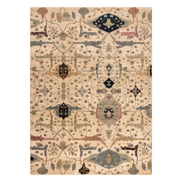 Dywan wełniany POLONIA Persej orientalny krem 170x235 cm