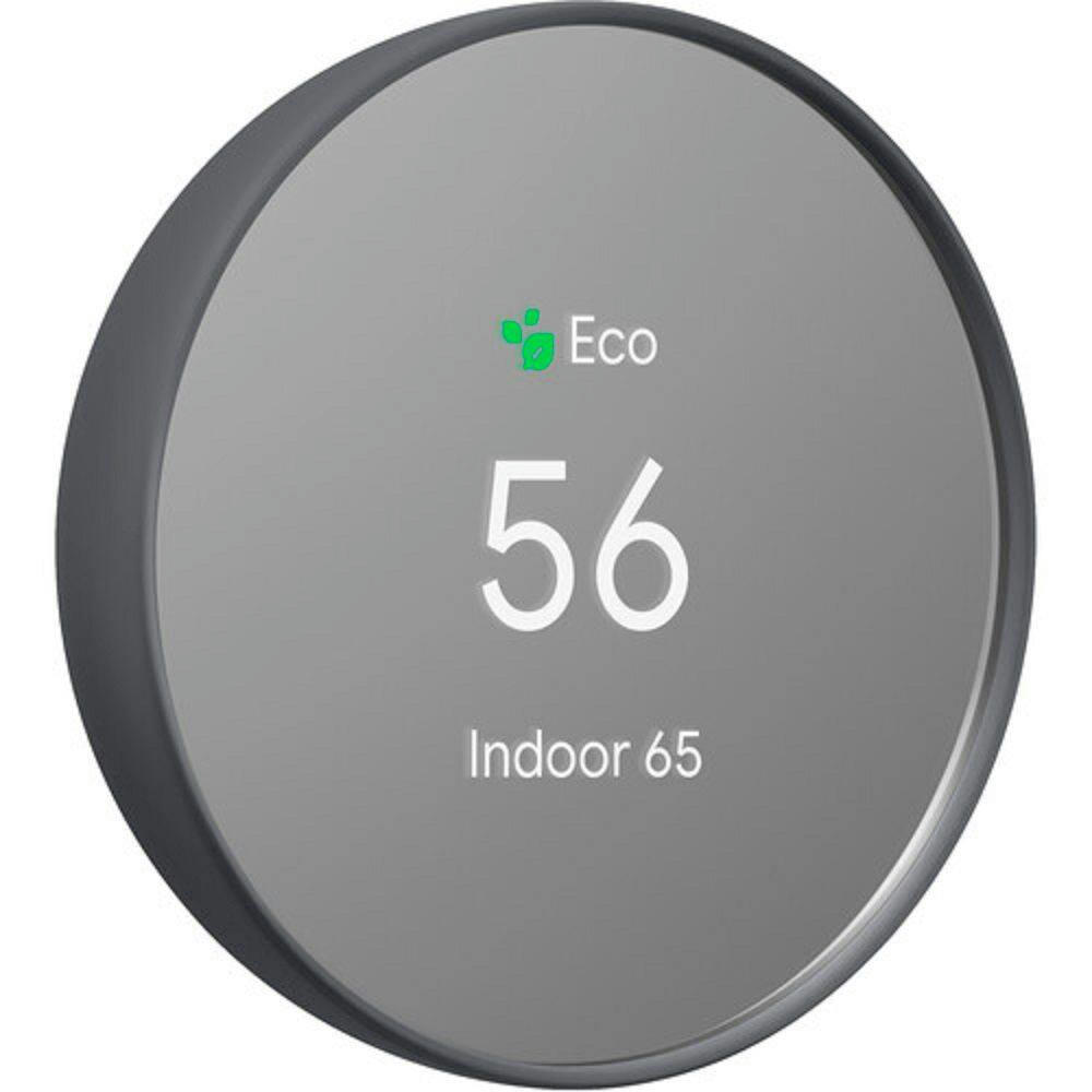 Google Nest Wi-Fi Connected Smart Thermostat, Charcoal