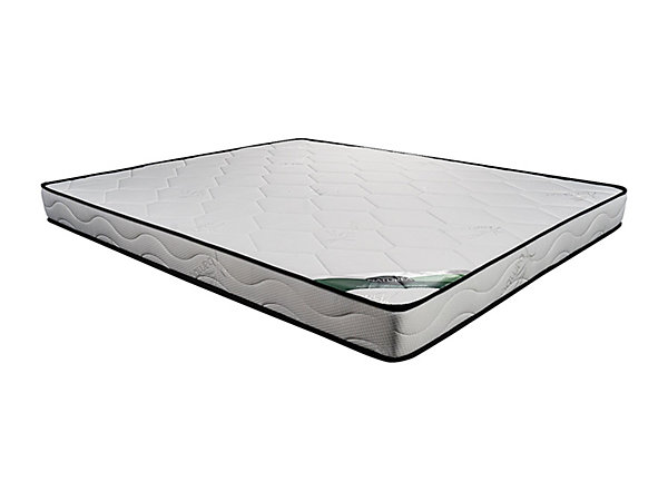 Ensemble 140 x 190 cm cadre à lattes   matelas mousse et coutil bambou ép.15cm - KANANI de NATUREA