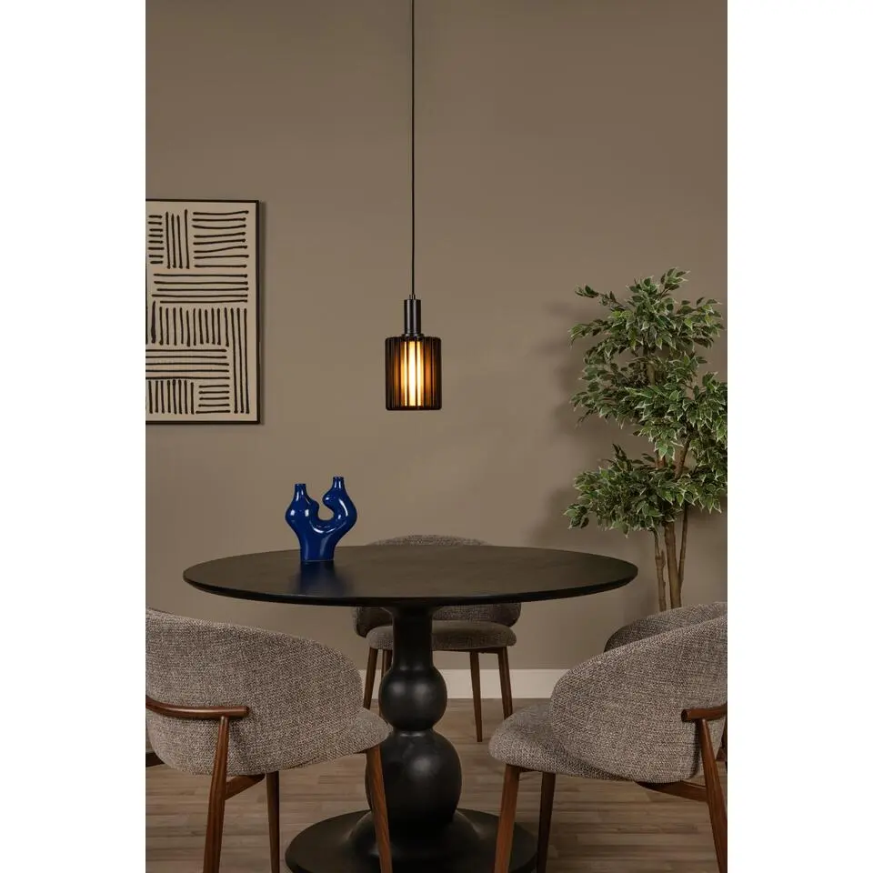 Lucide LAMBRES Hanglamp - Zwart