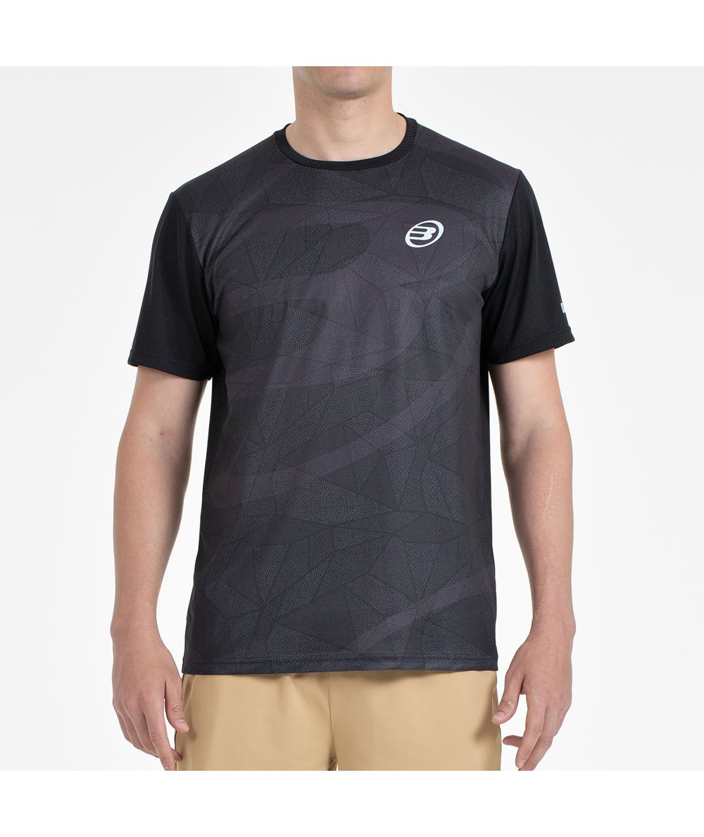 CAMISETA BULLPADEL CASTIL NEGRO